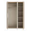 Tamarian 3 Door Manufactured Wood Wardrobe