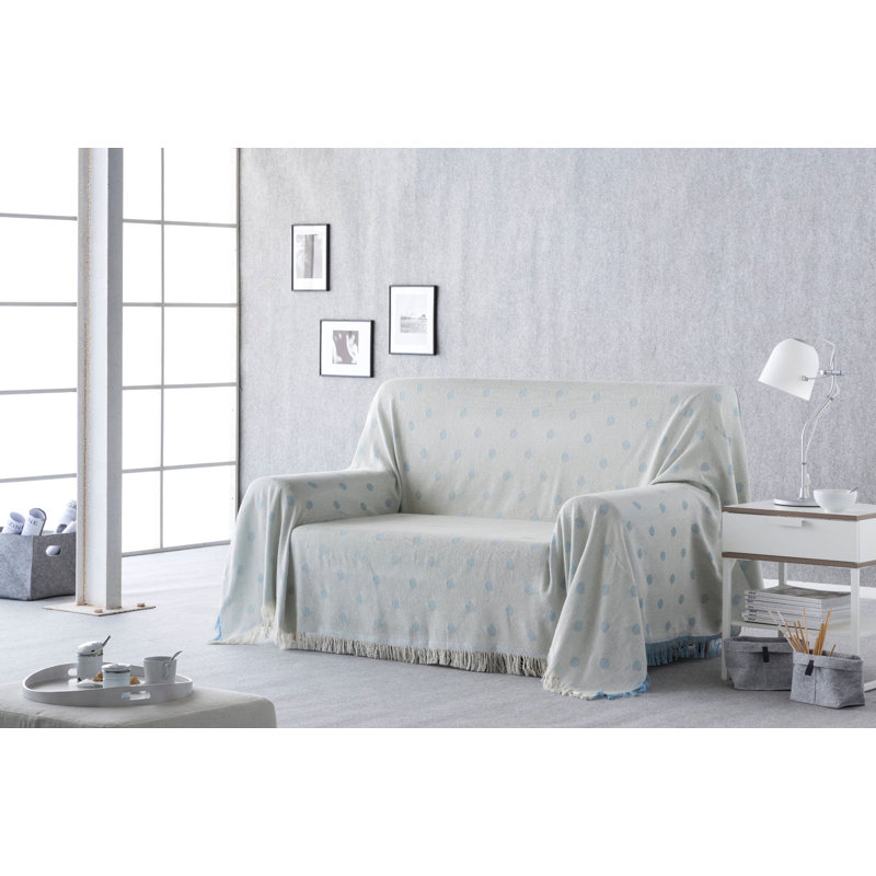Feldman Throw Blanket, W230 x L270cm, Light Blue