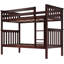 Lit superposé standard en bois massif Straton par Harriet Bee-538768644-538768699