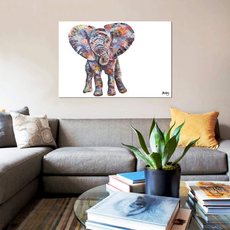 Nelly by Becksy - Wrapped Canvas Print, 66.04 cm H x 45.72 cm W x 1.91 cm D, No Frame