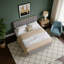 Structure de lit tapissier pour grand lit-1247605380