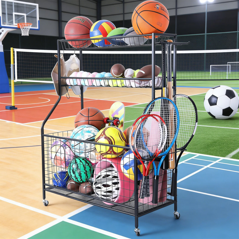 Metal Sports Rack
