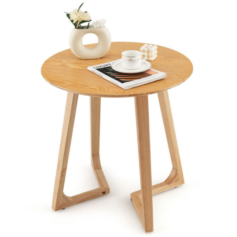 Joacima Solid Wood Top End Table