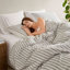 Ensemble de couette 3 pièces gris