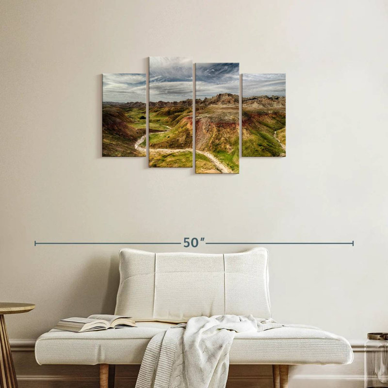 Parc national d'Alvord Badlands, H 22 po x l 36 po
