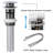Single-handle Bathroom Faucet with Drain Assembly