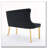 Velvet Double Dining Loveseat Bench-1833155542