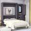 Lit escamotable avec garde-robe et tiroirs Pilaal-45086883