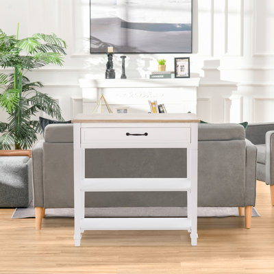 Waldemar 30"Console Table With Drawer Entryway Table Hallway Table Storage Console