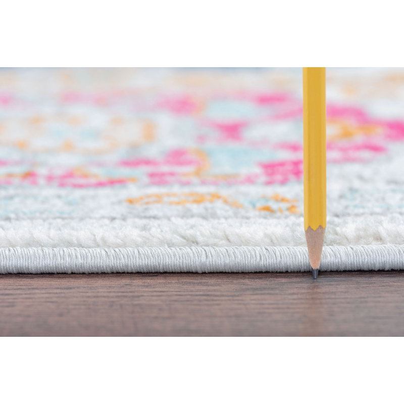 Tapis bleu Mattera, Rond 7 pi 10 po