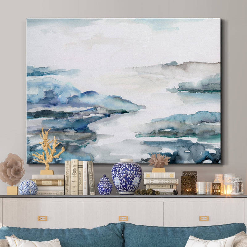 " Estuary II ", 32" H x 24" W x 1" D