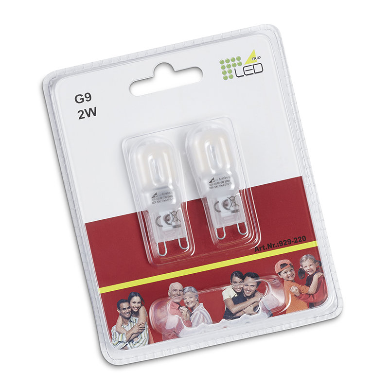 Halogenlampen-Set G9 2W Depue