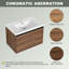 Petit meuble-lavabo tout-en-un 30 po avec lavabo et rangement-1494377152