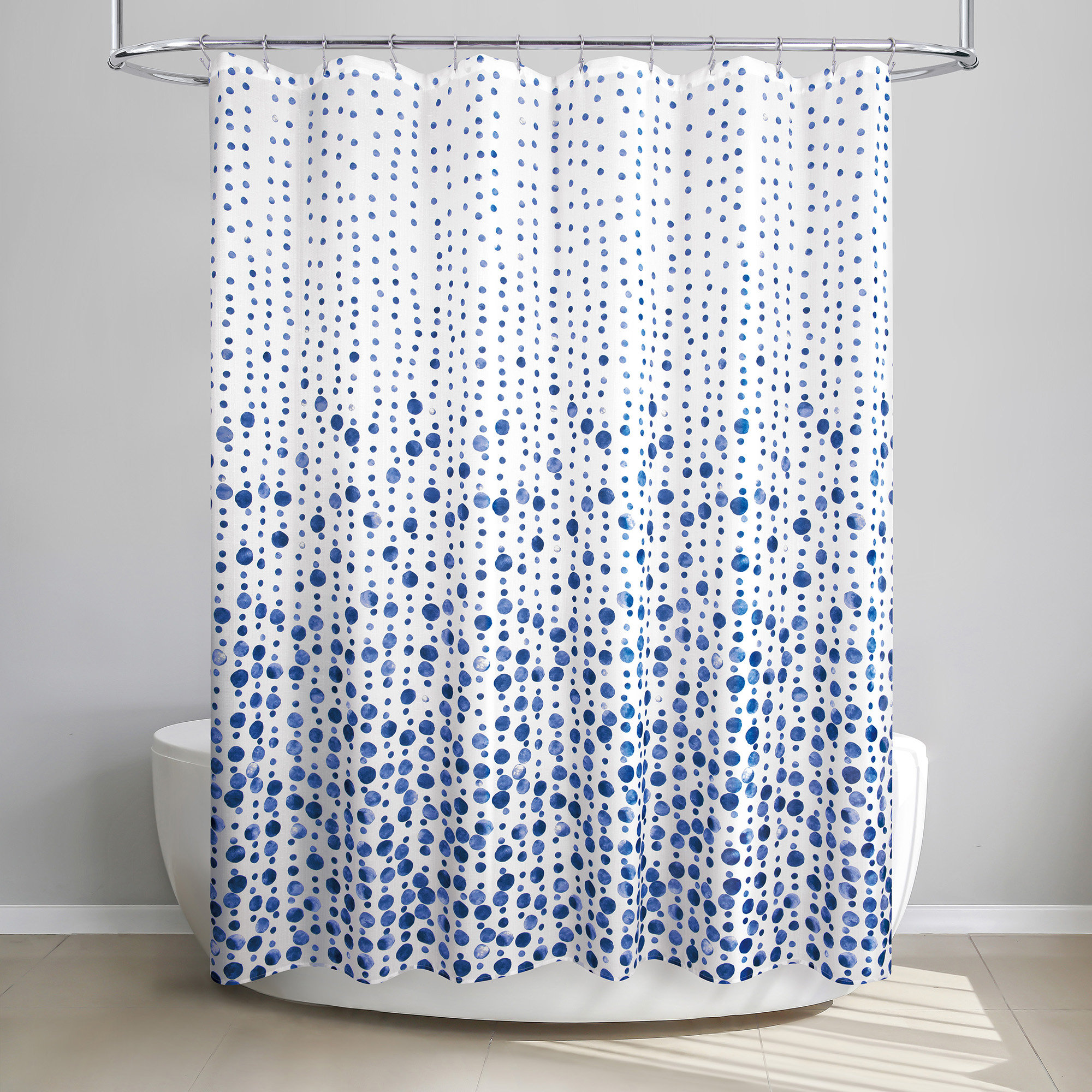 Polka dot shower curtain new arrivals