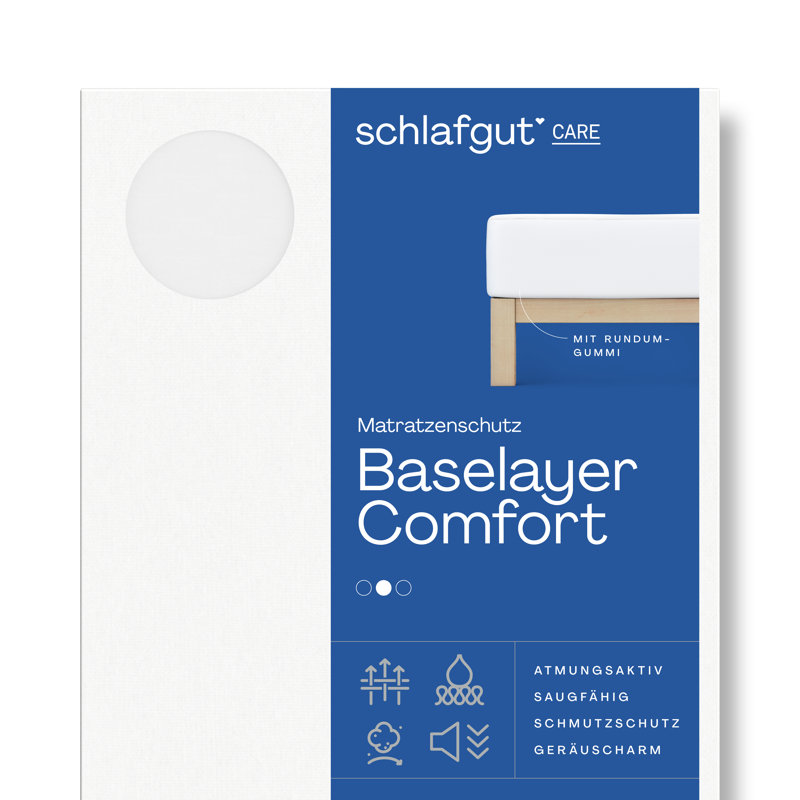 Fitted Mattress Protector Case Pack, 180 x 200cm