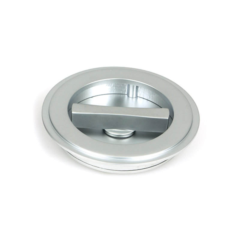 Door Accessory, 7.5cm H x 7.5cm W x 1.3cm D, Satin Chrome
