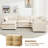 5 - Piece Modular Corduroy Sectional With Ottoman-596589573