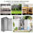 Campcraft High Quality Galvanized Iron Sheet, Waterproof Design, Reasonable Internal Space Planning, Equipped With A Solid Lock System-112433210