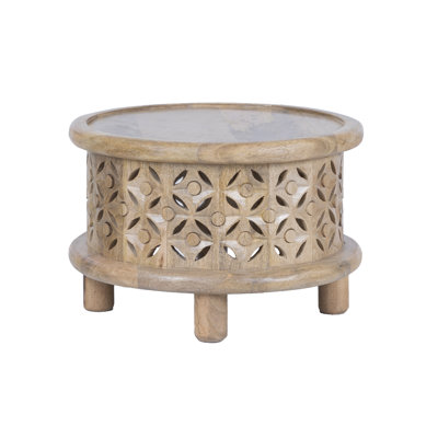 Table d'appoint en bois de manguier exquis