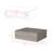 Nightstand Isola, Bedroom, Light Gray-894793991