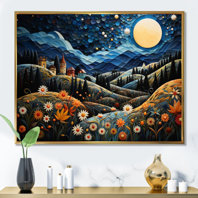 Village français dans les Alpes Bezatt IV - Reproduction