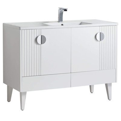 Ensemble de meuble-lavabo simple 48 po Saimah