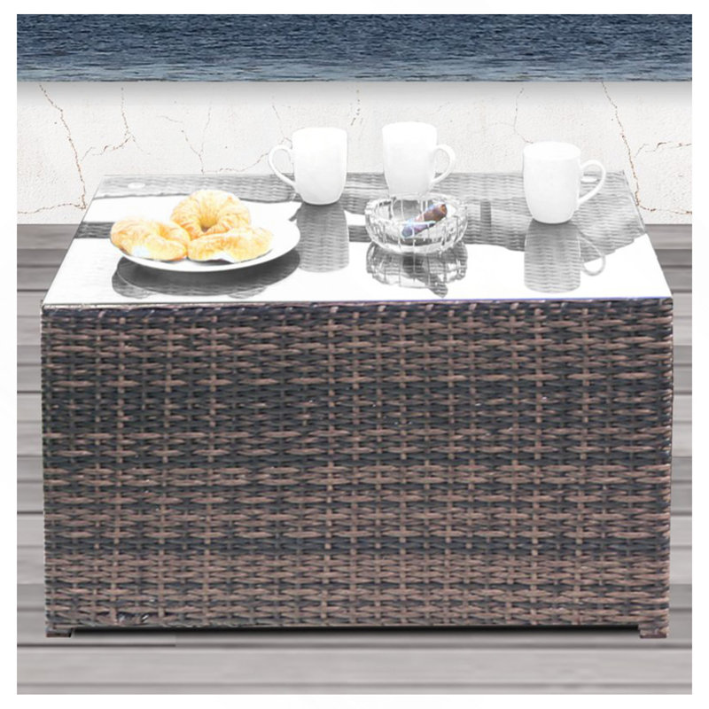 Fully Assembled Coffee Table (Brown)
