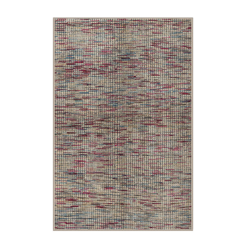 Tapis abstrait moderne 4609, Rectangle 7 pi x 10 pi