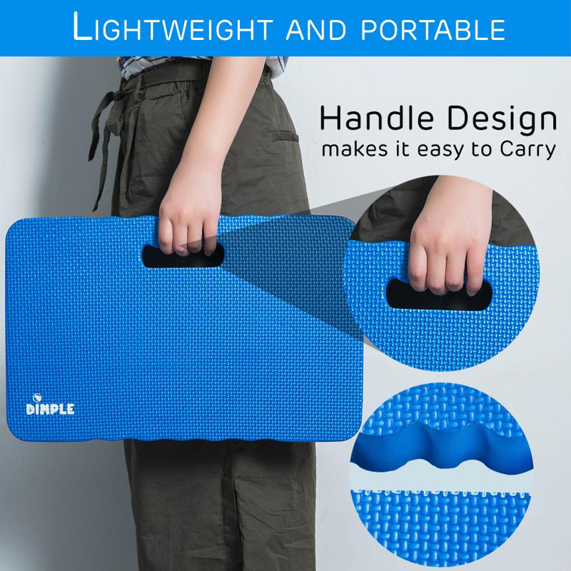 Tapis de protection pour le genou à haute densité pour le confort en mousse