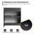 Hunar 30'' Free standing Single Bathroom Vanity With Resin Vanity Top-1149395181-1161832356