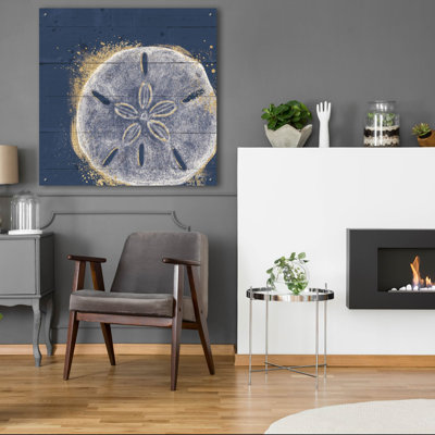 Art mural en verre épique «Calm Seas 10 No Words» par Janelle Penner