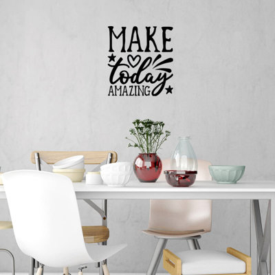 Adhésif décoratif «Make Today Amazing Inspirational»