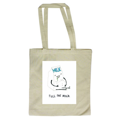 Full Fat Milk Tote Bag