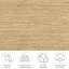 Handmade Pavonis rug made of cotton in natural beige-14566122