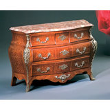Louis XV 55" Wide 3 Drawer Sideboard