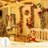 Belva 200 - Bulb 80 in. Plug-in Curtain String Lights