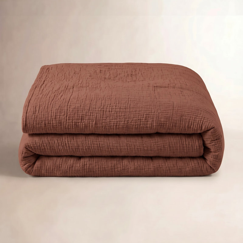 Seacove Duvet Cover, Queen Duvet Cover, Cinnamon
