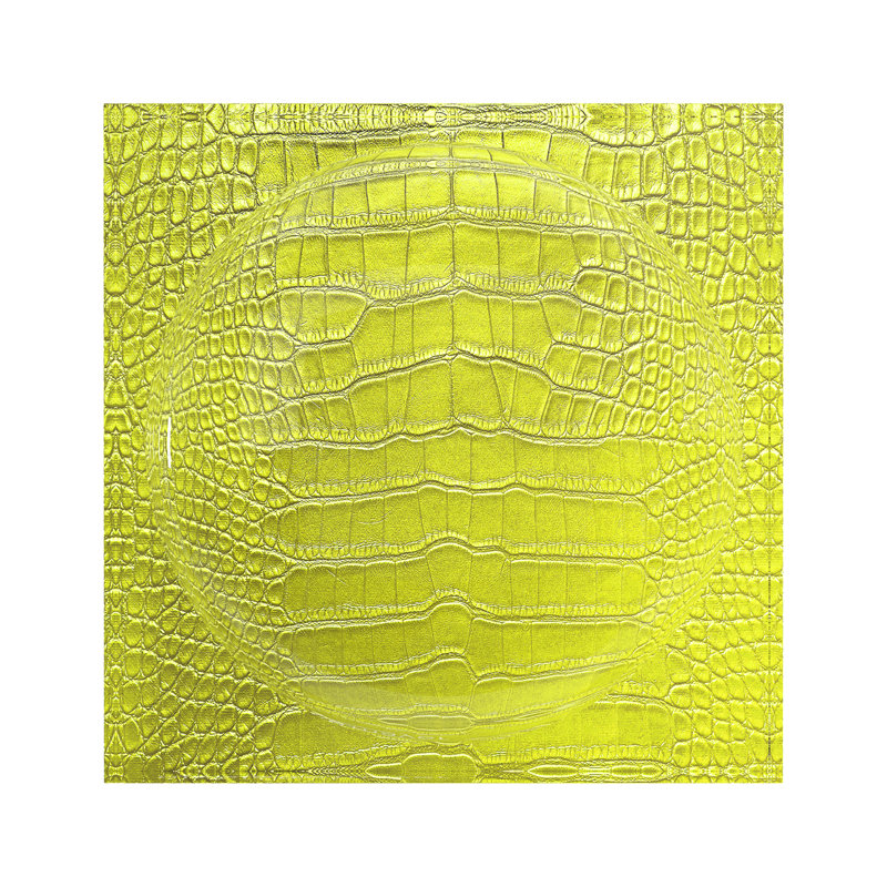 Crocodile Acrylic Candy Catchall Dish, Key Lime