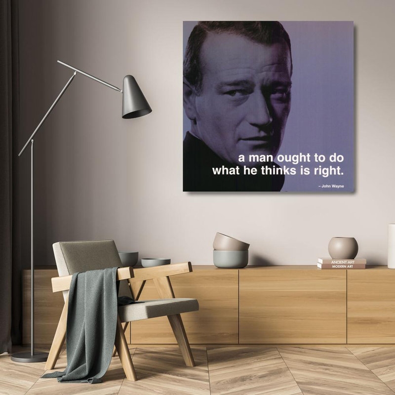 John Wayne - Right IMP-SS105, 20'' H x 20'' W