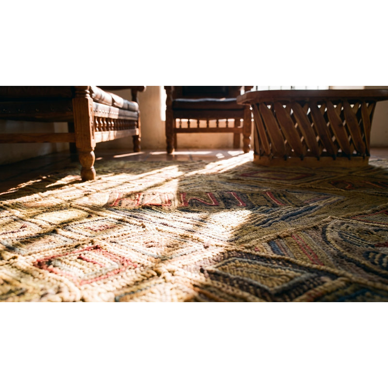 Tapis crocheté Antique Antique