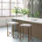 Backless Upholstered Counter Stool 26"H