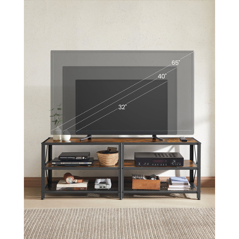 Adlena TV Stand, 60", Brown