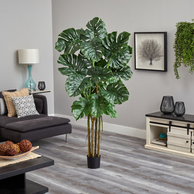 6 pi. Arbre artificiel Monstera