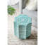 Tabouret avec design Capiz