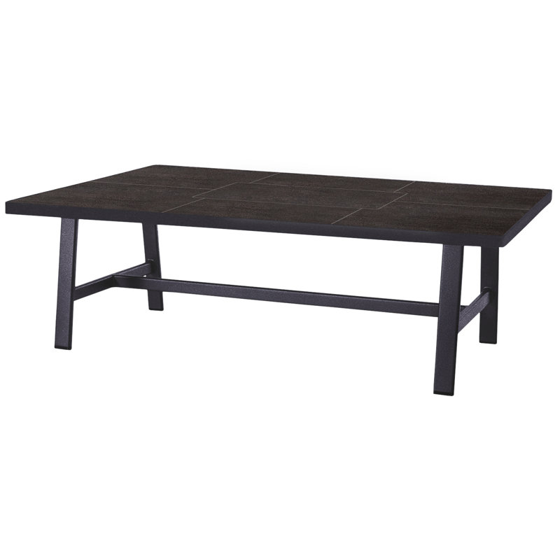 Marin Outdoor Rectangle Coffee Table, Urban Shift, Graphite