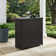 Emit Rectangular Wicker/Rattan Outdoor Bar Table