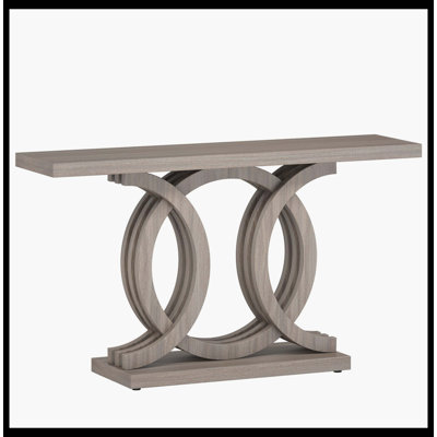 Canapé de couloir avec base géométrique Farmhouse Console