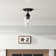 Glass Semi Flush Mount