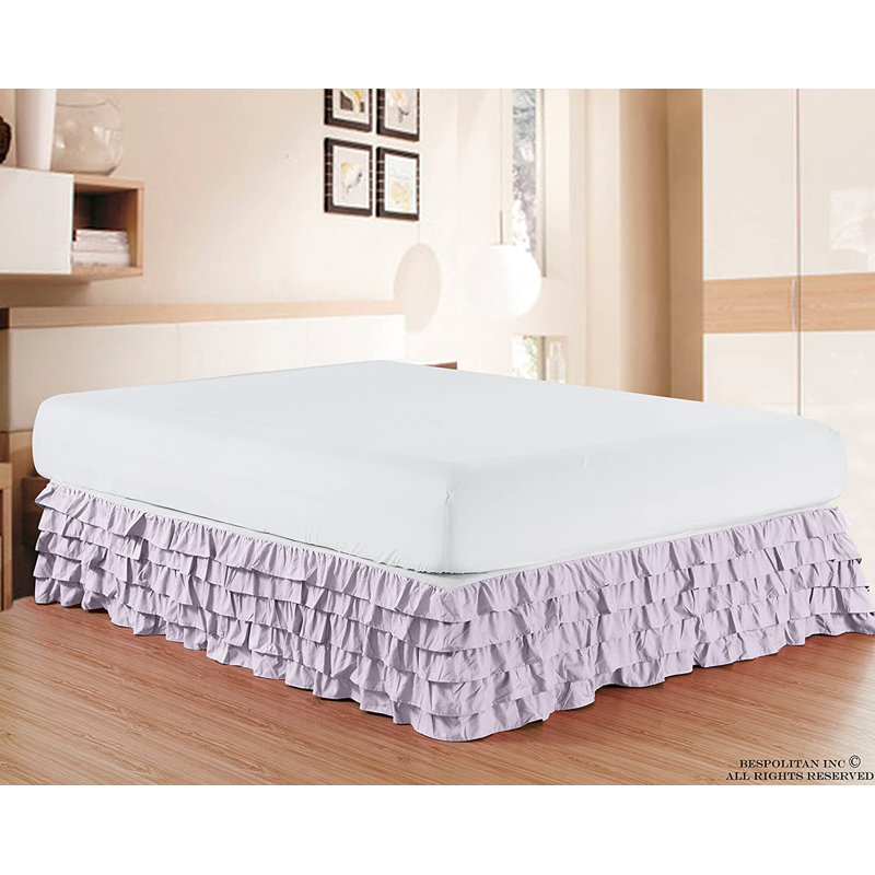Bed Skirt, King, Lilac