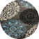 Padowski Floral Gray/Blue/Black Area Rug